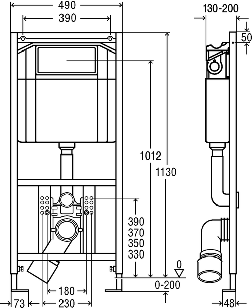 Immagine di Viega ECO PLUS modulo per wc h 113 686154