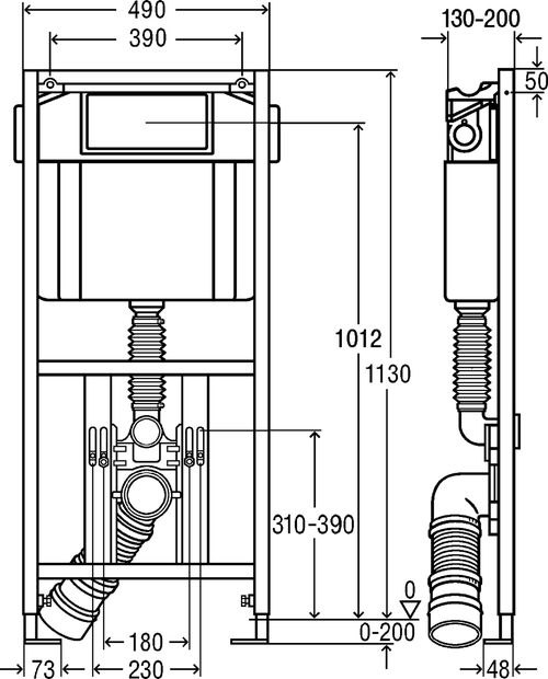 Immagine di Viega ECO PLUS modulo per wc 700652