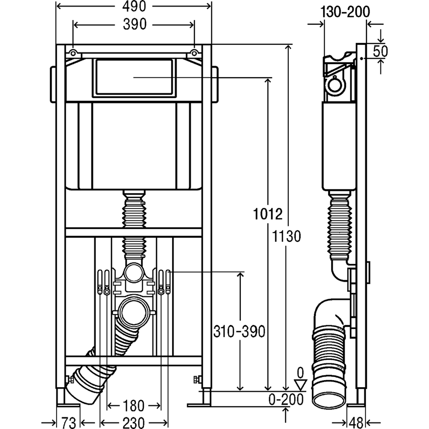 Immagine di Viega ECO PLUS modulo per wc 700652