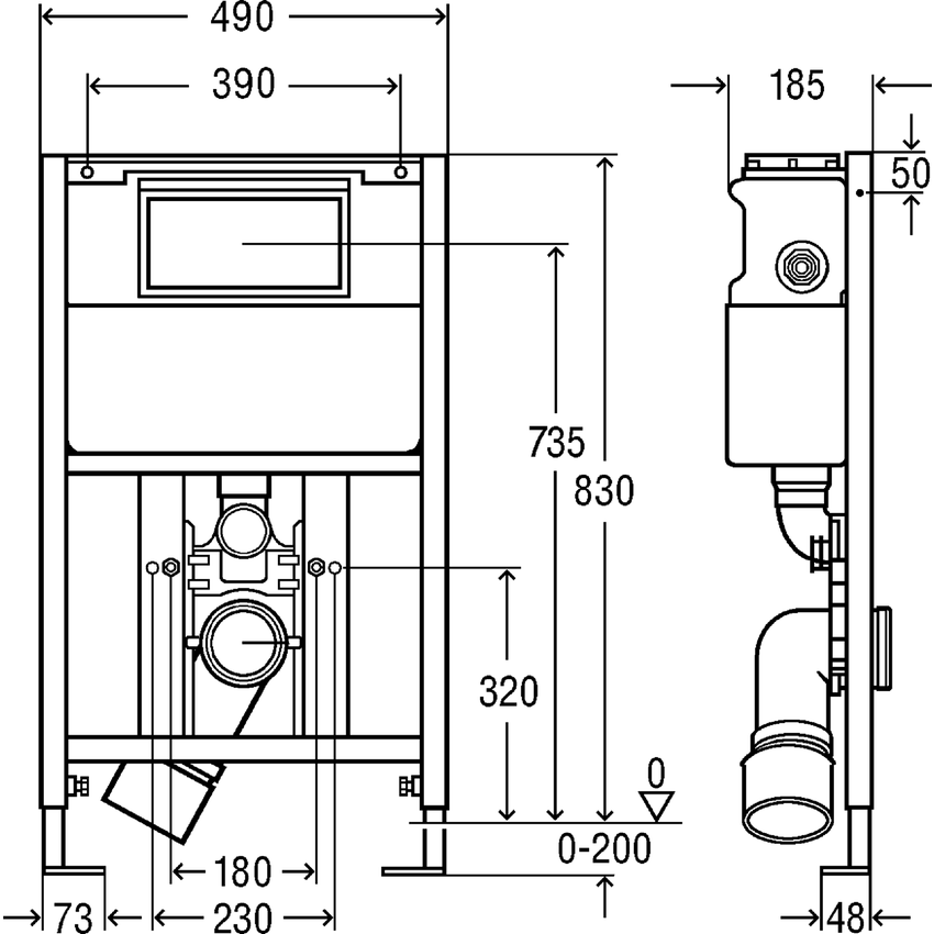 Immagine di Viega ECO PLUS modulo per wc h 83 718336