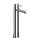 Gessi OVALE miscelatore monocomando lavabo alto flessibili di collegamento con attacco da 3/8" senza scarico erogazione 120 mm finitura cromo 11942#031