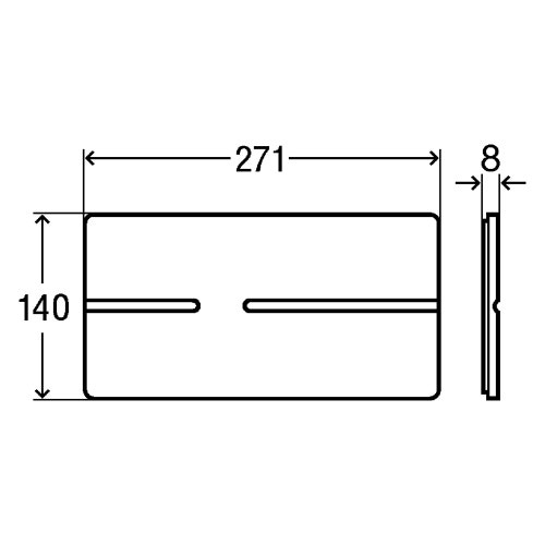 Immagine di Viega VISING FOR MORE 105 placca di comando sensitive finitura vetro bianco/bianco traffico 759063