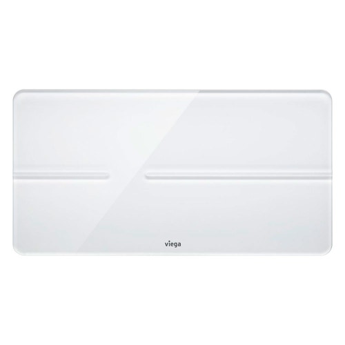 Immagine di Viega VISING FOR MORE 105 placca di comando sensitive finitura vetro bianco/bianco traffico 759063