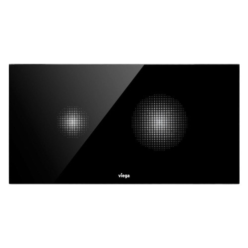 Immagine di Viega VISING FOR MORE 105 placca di comando sensitive finitura nero 759070