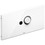 Immagine di Viega VISING FOR PUBLIC 5 placca di comando finitura acciaio inox bianco 699536