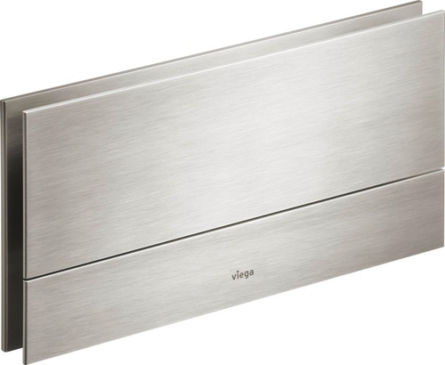 Immagine di Viega VISING FOR MORE 101 placca di comando per wc finitura acciaio inox 597382