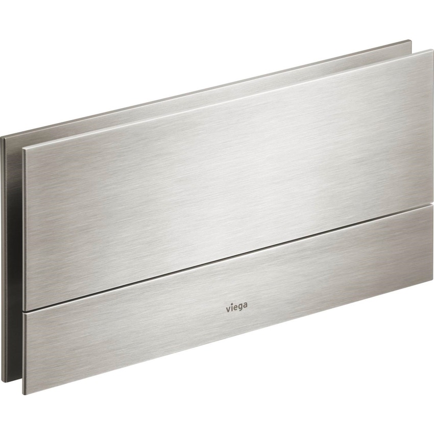 Immagine di Viega VISING FOR MORE 101 placca di comando per wc finitura acciaio inox 597382