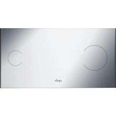 Immagine di Viega VISING FOR MORE 100 placca di comando per wc finitura cromo lucido 597436