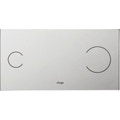 Immagine di Viega VISING FOR MORE 100 placca di comando per wc finitura cromo satinato 597443