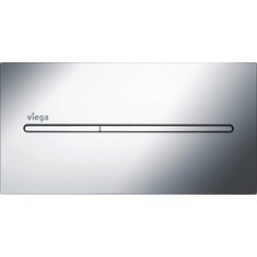 Immagine di Viega VISING FOR MORE 104 placca di comando per wc finitura cromo lucido 598457