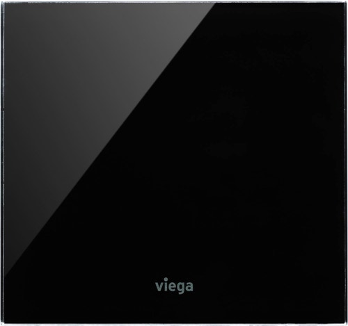 Immagine di Viega VISING FOR MORE 100 flussometro per orinatoio finitura vetro parsol/nero 599393