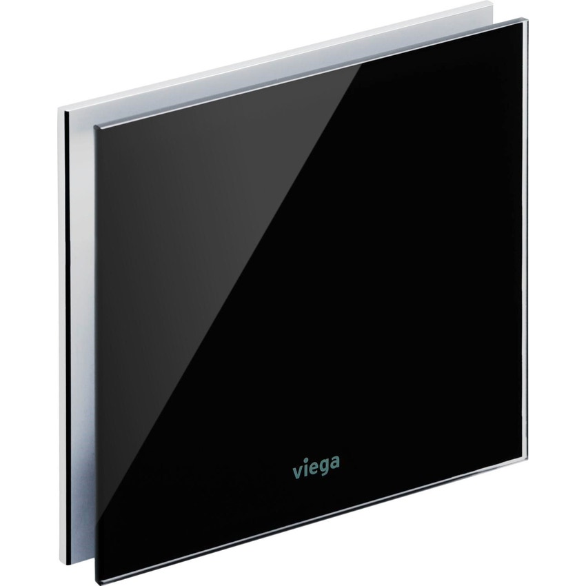 Immagine di Viega VISING FOR MORE 100 flussometro per orinatoio finitura vetro parsol/nero 599393