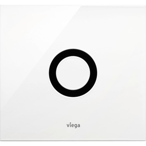 Immagine di Viega VISING FOR MORE 100 placcha di comando per orinatoio finitura bianco alpino 735531