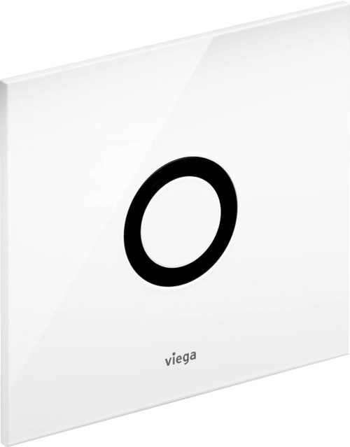 Immagine di Viega VISING FOR MORE 100 placcha di comando per orinatoio finitura bianco alpino 735531