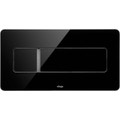 Immagine di Viega VISING FOR MORE 105 placca di comando per wc finitura vetro parsol/nero 758837