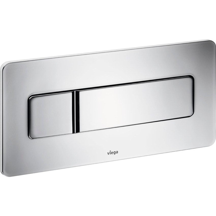 Immagine di Viega VISING FOR MORE 105 placca di comando per wc finitura cromo lucido 758844