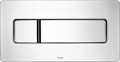 Immagine di Viega VISING FOR MORE 105 placca di comando per wc finitura cromo lucido 758844