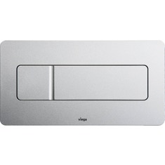 Immagine di Viega VISING FOR MORE 105 placca di comando per wc finitura cromo satinato 758950