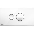 Immagine di Viega VISING FOR STYLE 10 placca di comando per wc finitura bianco alpino 596316