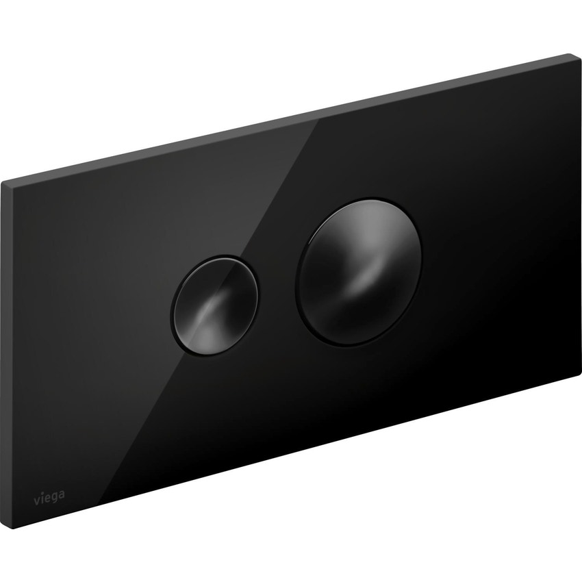 Immagine di Viega VISING FOR STYLE 10 placca di comando per wc finitura nero intenso 686543