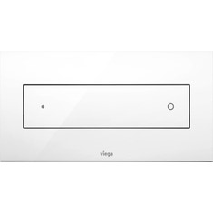 Immagine di Viega VISING FOR STYLE 12 placca di comando per wc finitura bianco alpino 596743
