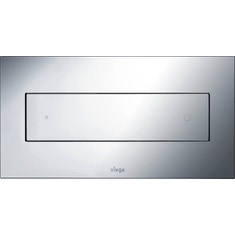 Immagine di Viega VISING FOR STYLE 12 placca di comando per wc finitura cromo lucido 597252