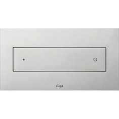 Immagine di Viega VISING FOR STYLE 12 placca di comando per wc finitura cromo satinato 597276