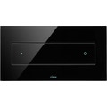 Immagine di Viega VISING FOR STYLE 12 placca di comando per wc finitura vetro parsol/nero 687861