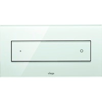 Immagine di Viega VISING FOR STYLE 12 placca di comando per wc finitura vetro trasparente/verde menta 687878