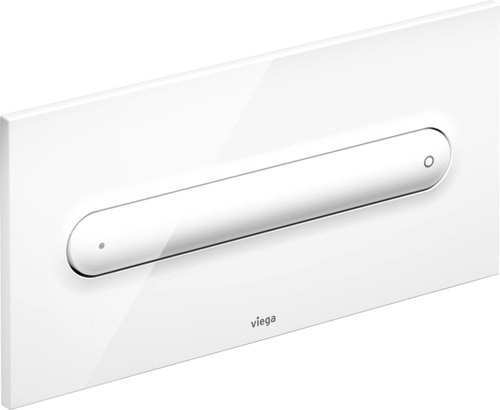 Immagine di Viega VISING FOR STYLE 11 placca di comando per wc finitura bianco alpino 597108