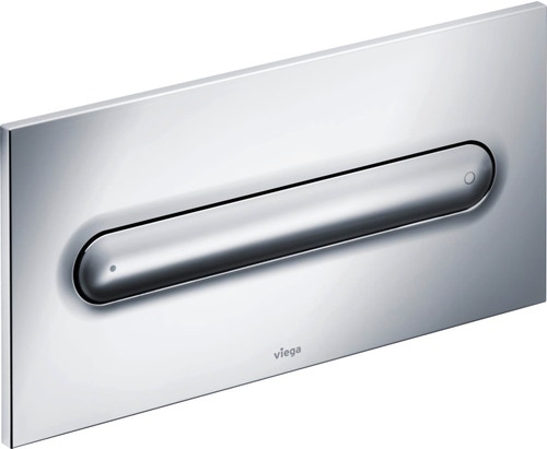 Immagine di Viega VISING FOR STYLE 11 placca di comando per wc finitura cromo lucido 597115