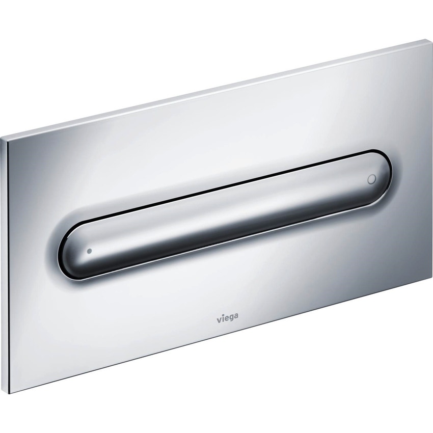 Immagine di Viega VISING FOR STYLE 11 placca di comando per wc finitura cromo lucido 597115