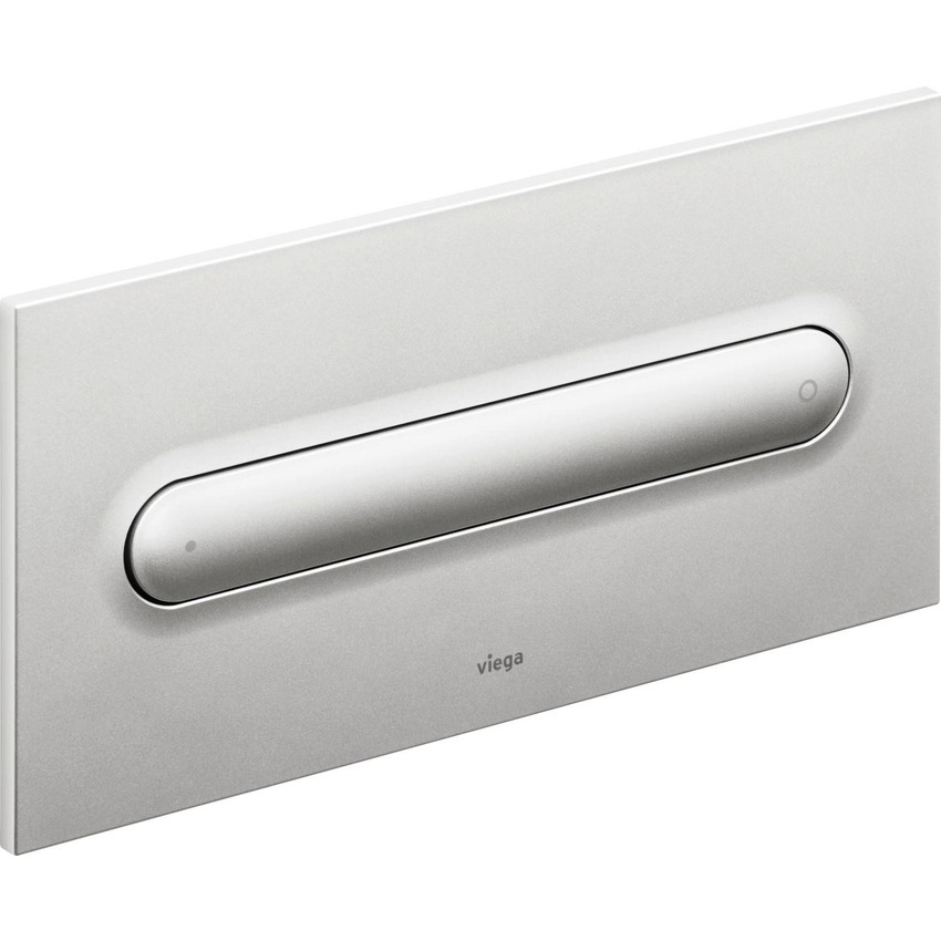 Immagine di Viega VISING FOR STYLE 11 placca di comando per wc finitura cromo satinato 597139