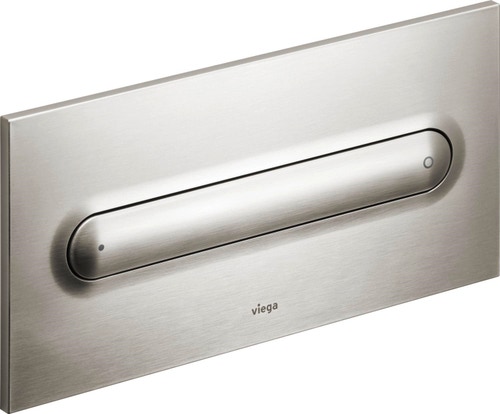 Immagine di Viega VISING FOR STYLE 11 placca di comando per wc finitura acciaio inox 597146