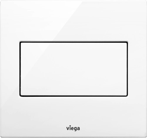 Immagine di Viega VISING FOR STYLE 12 placca di comando per orinatoio finitura bianco alpino 598747