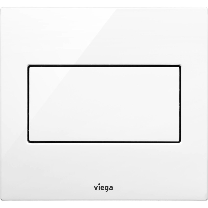 Immagine di Viega VISING FOR STYLE 12 placca di comando per orinatoio finitura bianco alpino 598747
