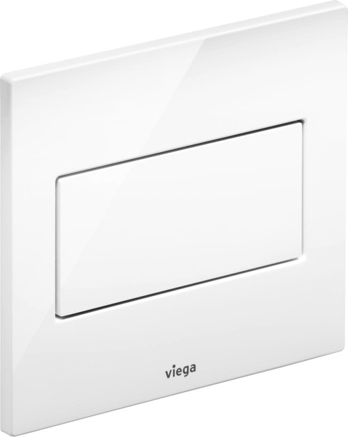 Immagine di Viega VISING FOR STYLE 12 placca di comando per orinatoio finitura bianco alpino 598747
