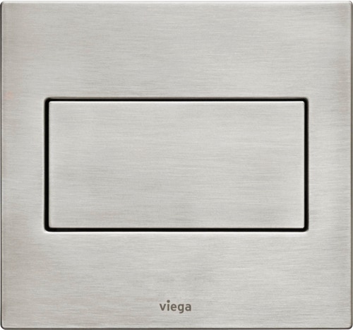 Immagine di Viega VISING FOR STYLE 12 placca di comando per orinatoio finitura acciaio inox 599287