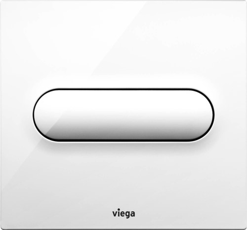 Immagine di Viega VISING FOR STYLE 11 placca di comando per orinatoi finitura bianco alpino 598501