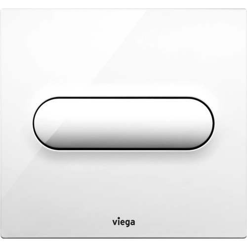 Immagine di Viega VISING FOR STYLE 11 placca di comando per orinatoi finitura bianco alpino 598501