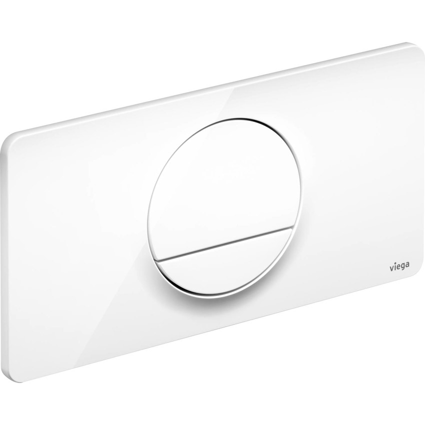 Immagine di Viega VISING FOR STYLE 13 placca di comando per wc finitura bianco alpino 654498
