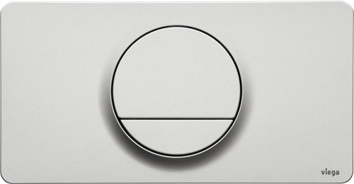 Immagine di Viega VISING FOR STYLE 13 placca di comando per wc finitura cromo satinato 654528
