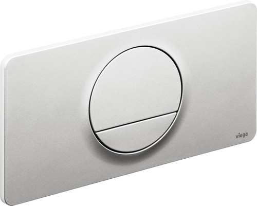 Immagine di Viega VISING FOR STYLE 13 placca di comando per wc finitura cromo satinato 654528