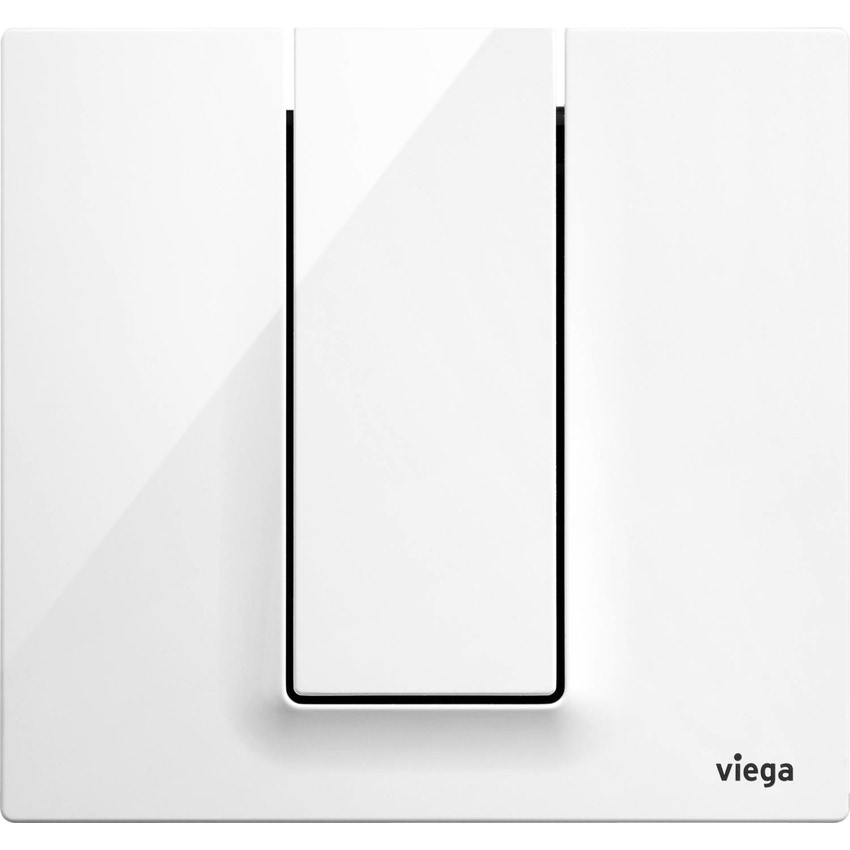 Immagine di Viega VISING FOR STYLE 14 placca di comando per orinatoi finitura bianco alpino 654566