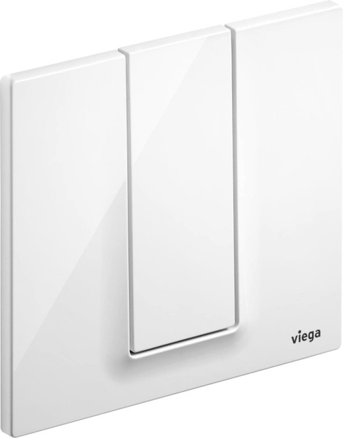 Immagine di Viega VISING FOR STYLE 14 placca di comando per orinatoi finitura bianco alpino 654566