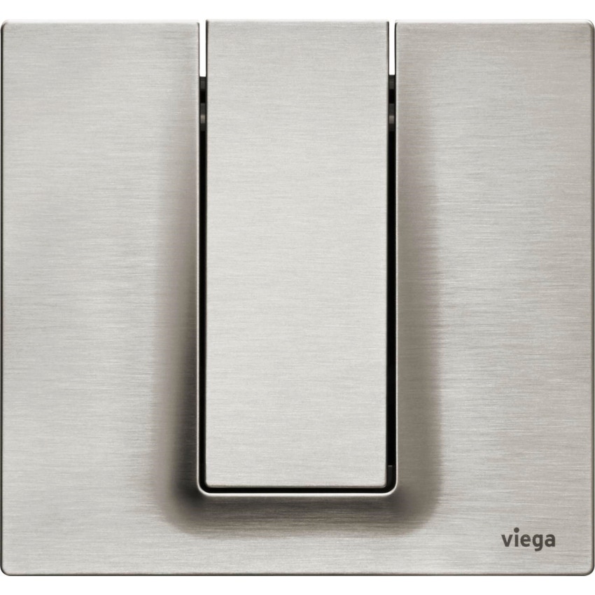 Immagine di Viega VISING FOR STYLE 14 placca di comando per orinatoi finitura acciaio inox 654603