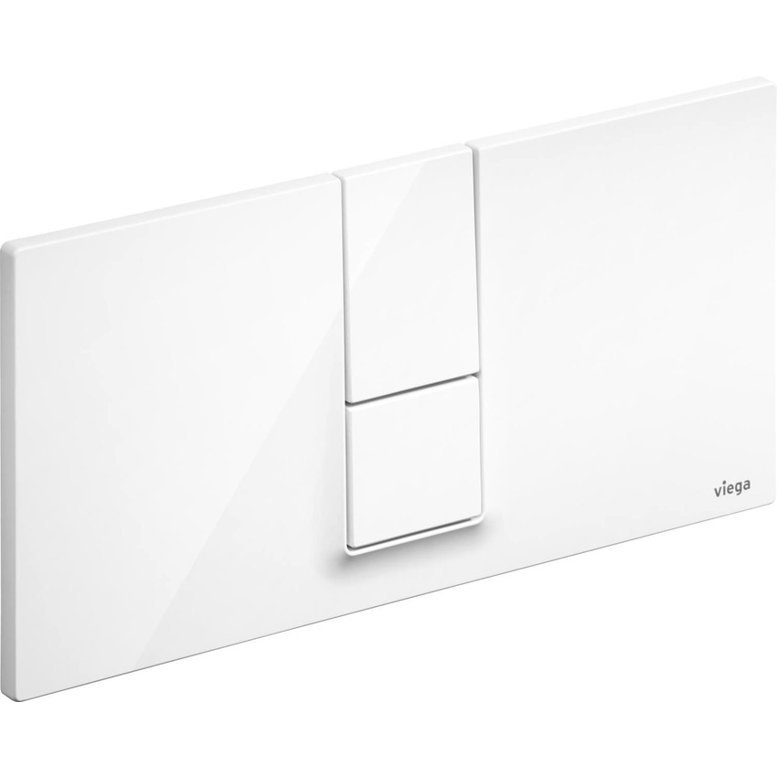 Immagine di Viega VISING FOR STYLE 14 placca di comando per wc finitura bianco alpino 654689