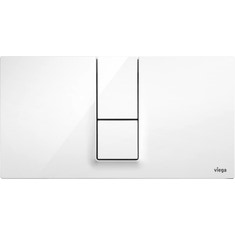 Immagine di Viega VISING FOR STYLE 14 placca di comando per wc finitura bianco alpino 654689