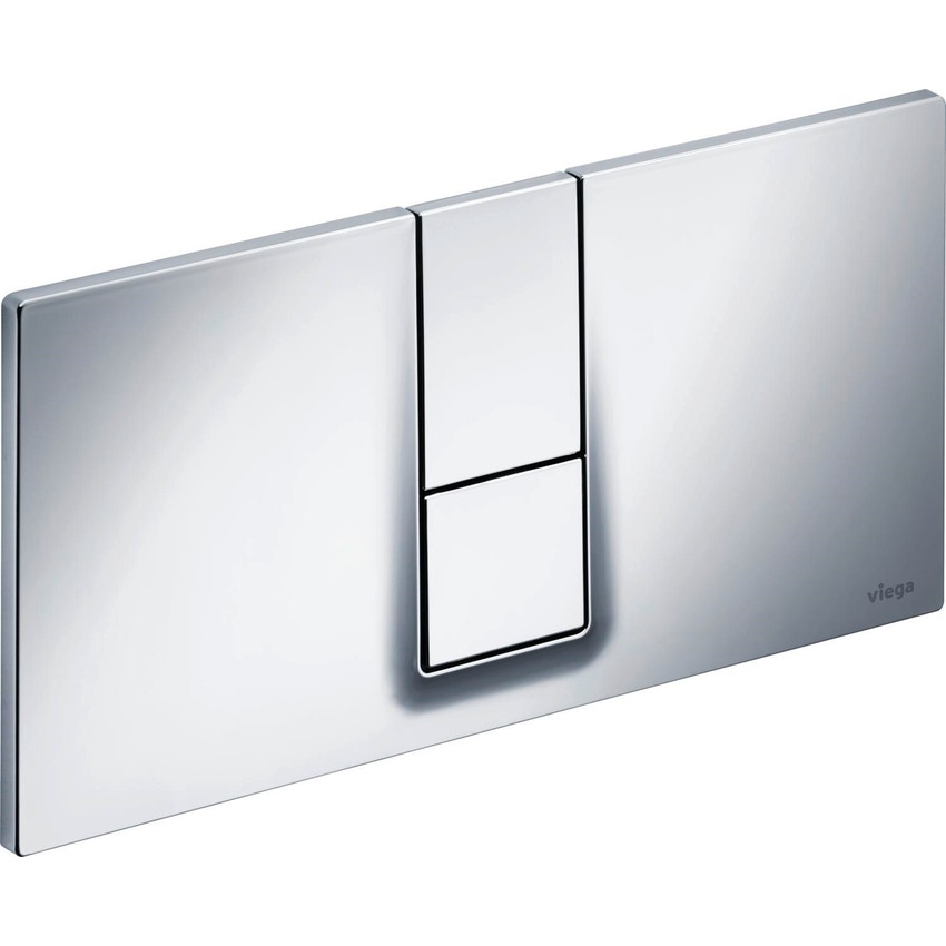 Immagine di Viega VISING FOR STYLE 14 placca di comando per wc finitura cromo lucido 654696