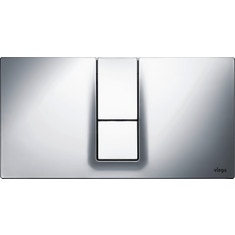 Immagine di Viega VISING FOR STYLE 14 placca di comando per wc finitura cromo lucido 654696